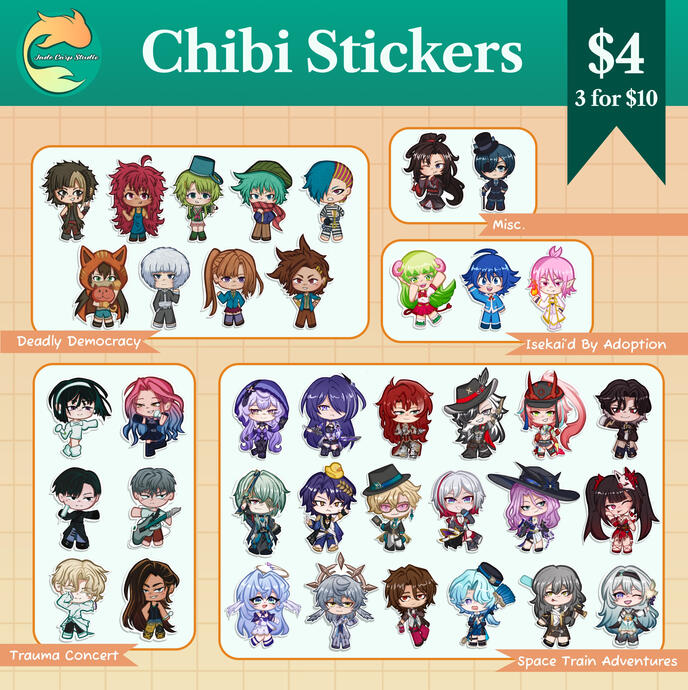 Chibi Stickers 1