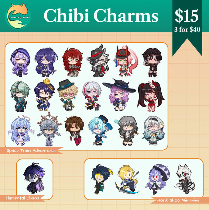 Chibi Charms 1
