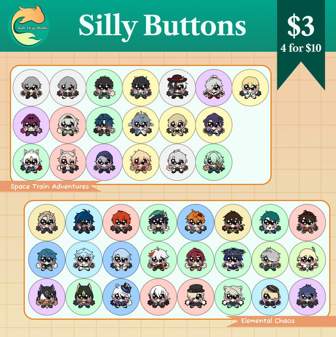 Silly Buttons 2