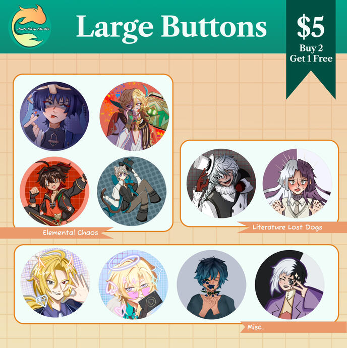 Large Buttons